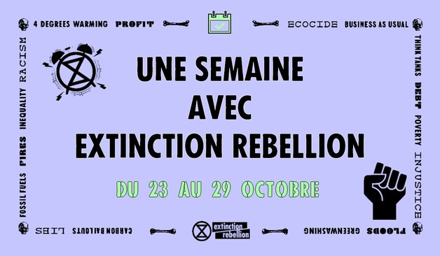 Agenda de la semaine du 23 octobre