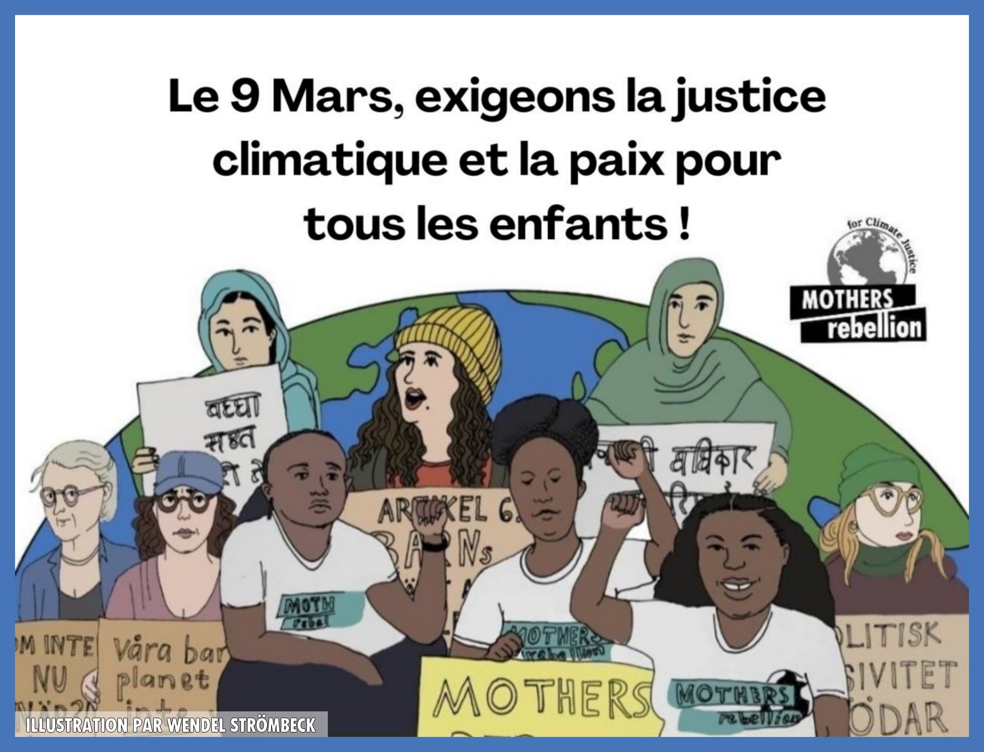 Appel à action "Mothers Rebellion" pour le 9 mars 2024