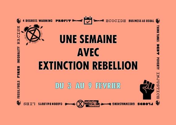 Ci dessous l'agenda de la semaine chez "XR"