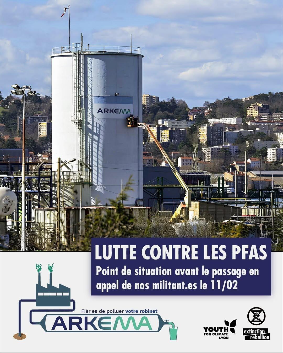 Procès ce mardi 11 février sur Lyon : Appel à soutien Procès ce mardi 11 février sur Lyon : Appel à soutien