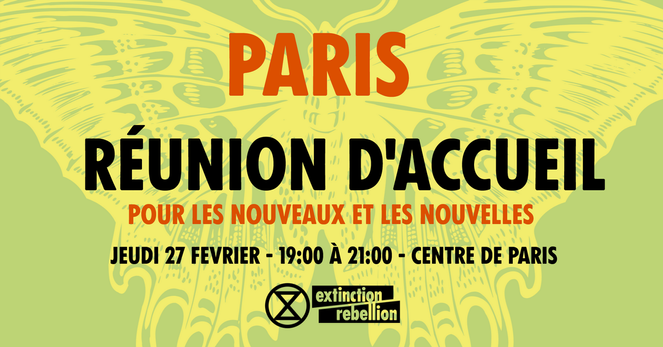 Jeudi 27 📆

🤗 19h, accueil dans le mouvement sur #Paris 
