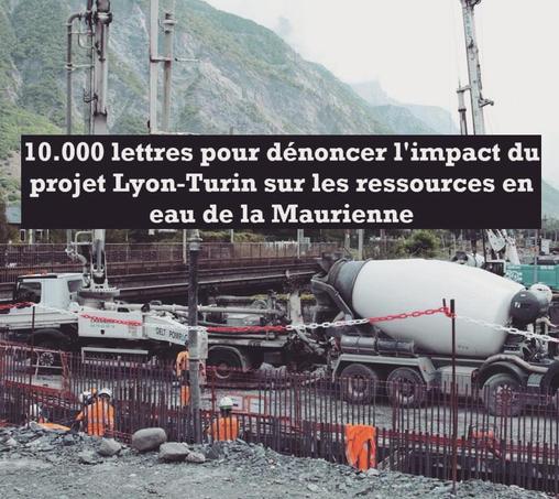 10 000 vraies "fausse"" lettre" ont été envoyée par "XR" Chambéry pour dénoncer un VRAI projet inutile et impactant sur les ressources en eau.
Les citoyen·ne·s de la Maurienne doivent être informé·e·s !
