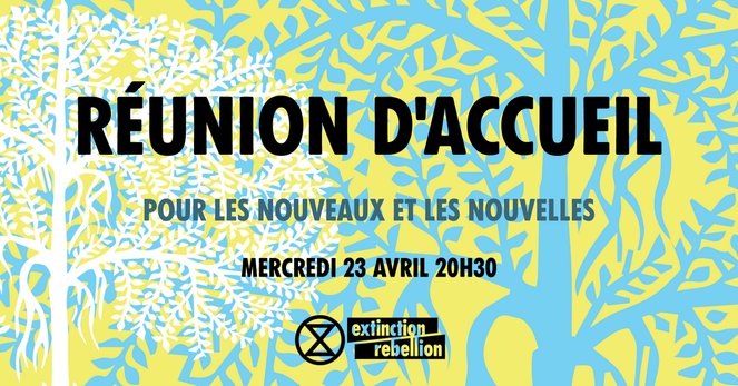 Mercredi 23 📆

🤗 20h30, accueil dans le mouvement sur #Paris